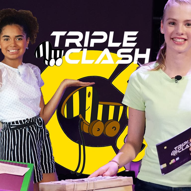 Die Triple-Clash-Moderatorinnen Filipa (13) und Juli (16)