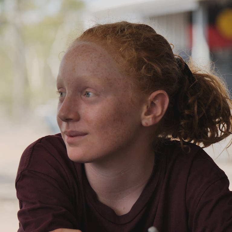Sabyah aus Australien kämpft gegen Kohleabbau (Foto: SWR, Irja von Bernstorff)