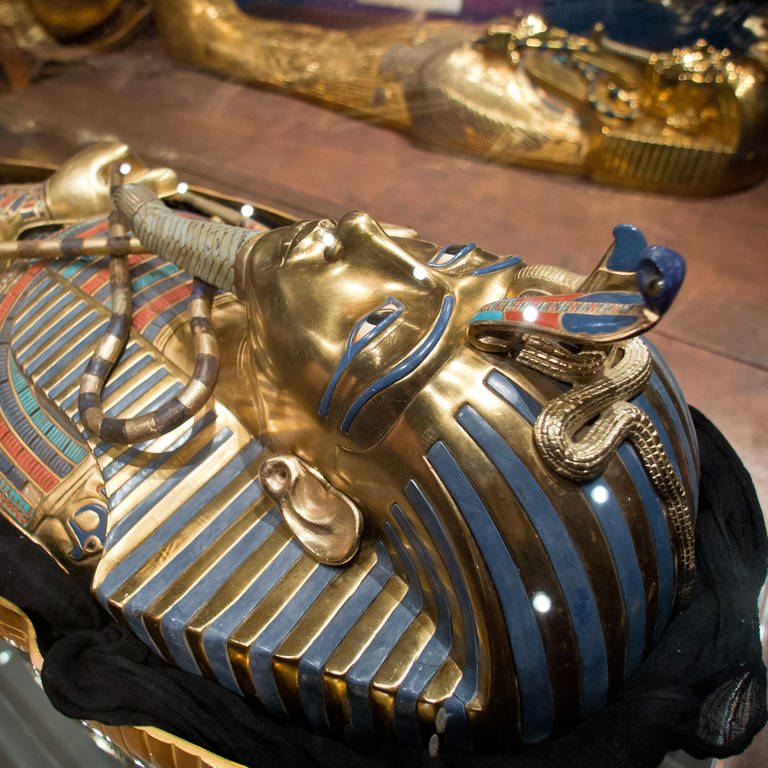 Die Goldmaske von Pharao Tutanchamun