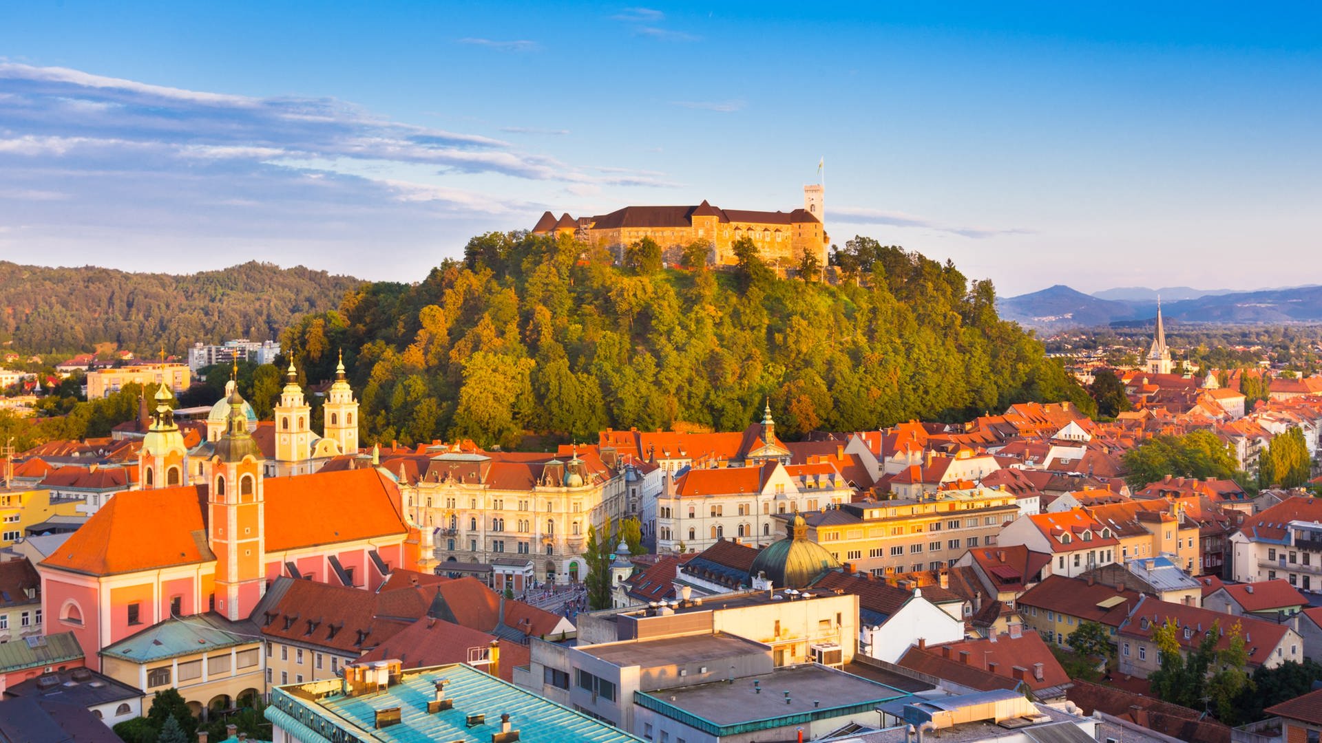 Ljubljana die Hauptstadt Sloweniens